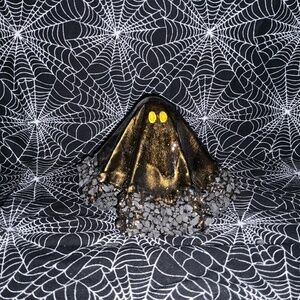 Handmade Resin Black Gold Ghost